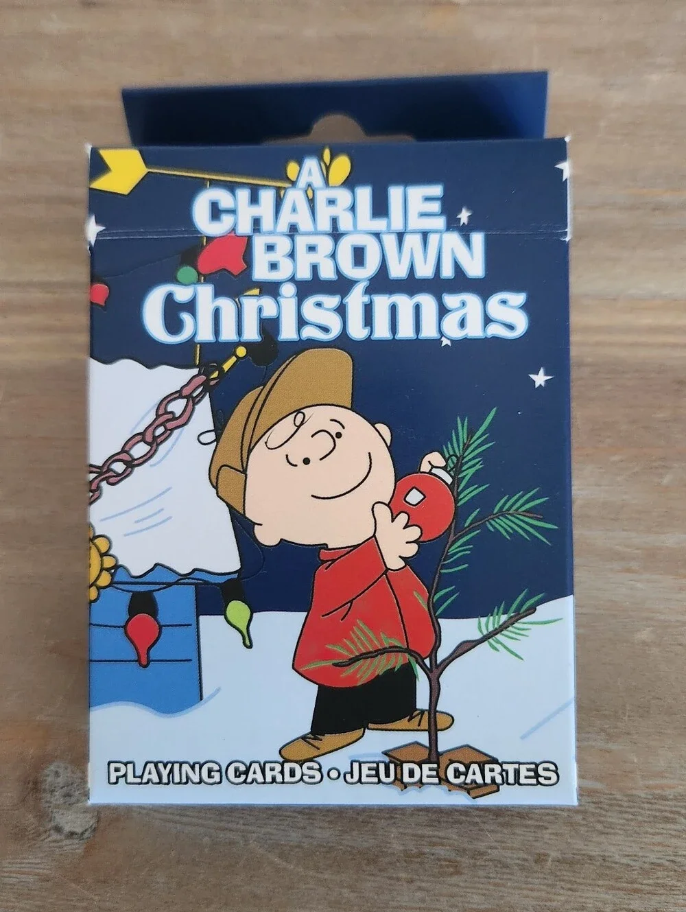 A Charlie Brown Christmas Peanuts Playing Cards Aquarius 2025 Holiday Deck NWT